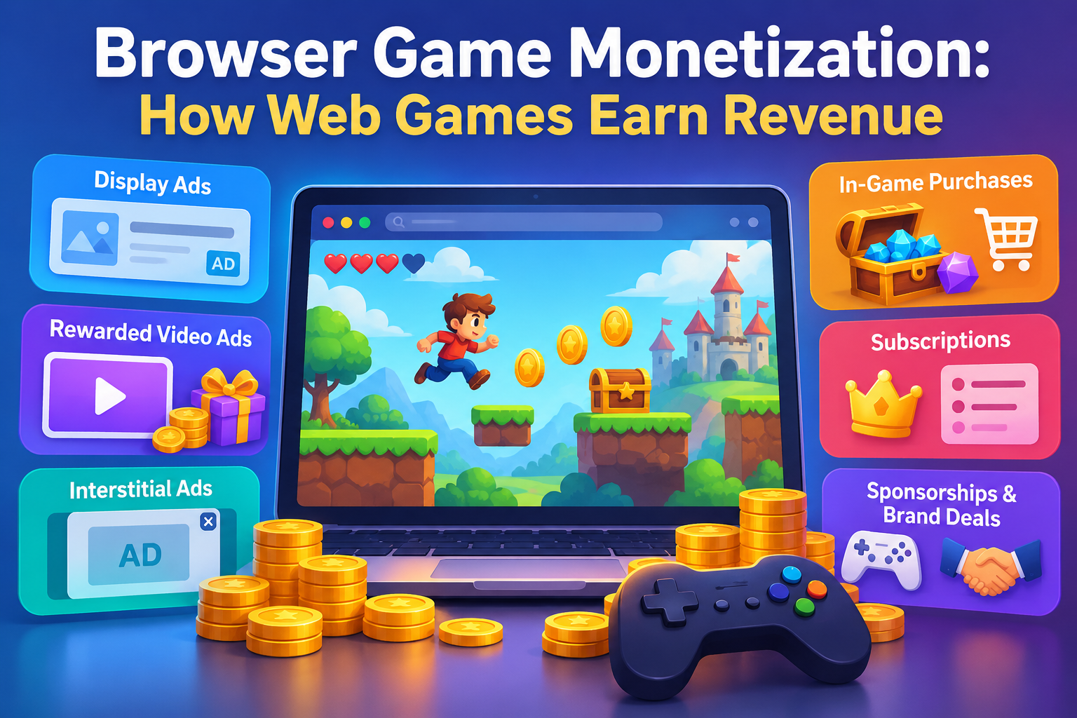 Browser Game Monetization: How Web Games Earn Revenue