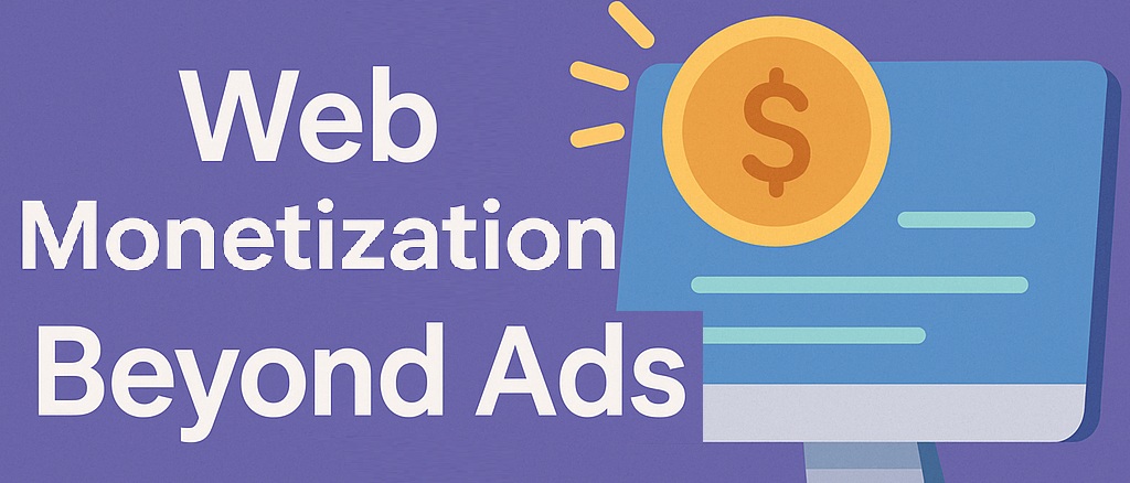 Web Monetization 101: Beyond Ads