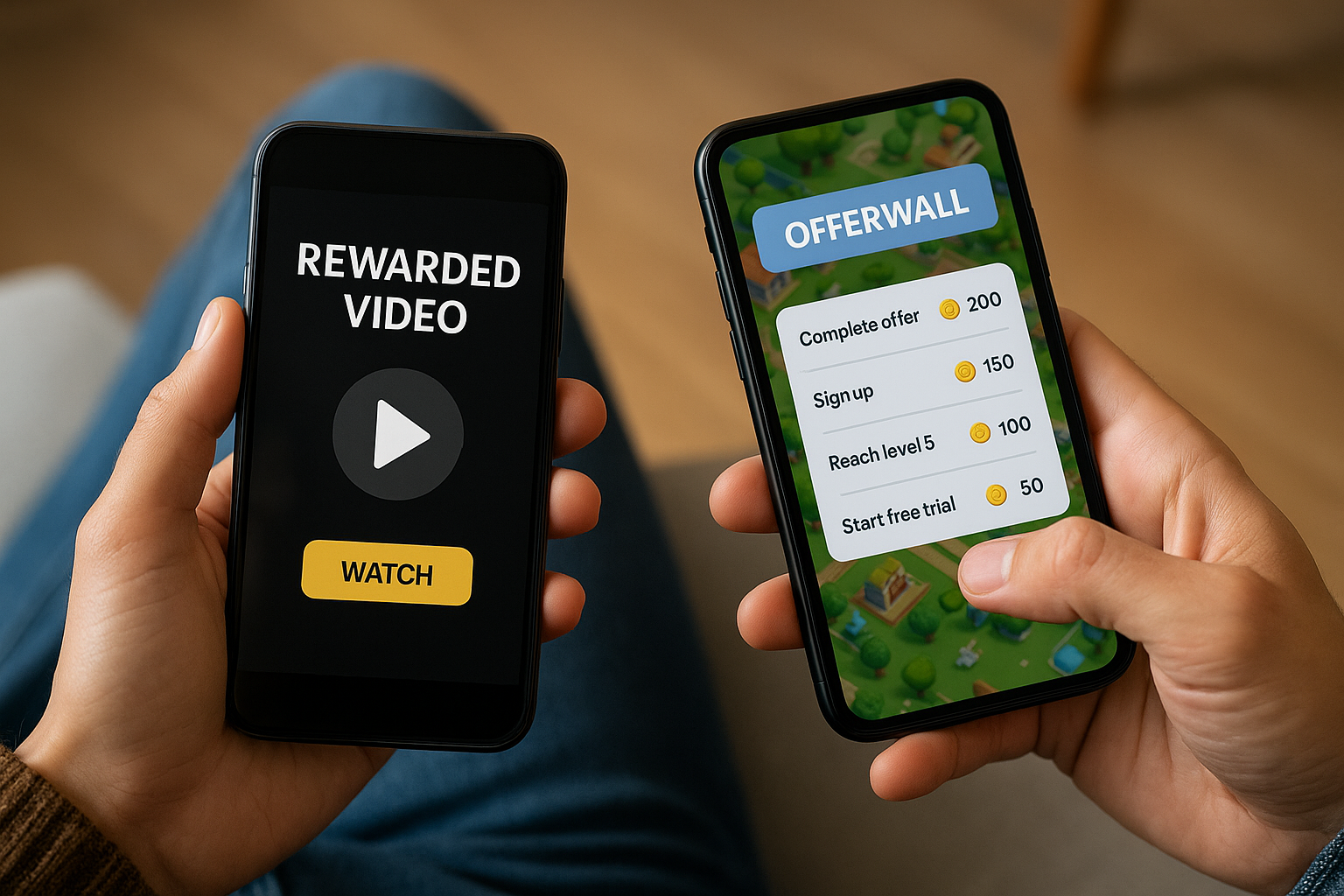 Rewarded Video Ads vs Offerwalls: Which Works Best for Game Monetization?