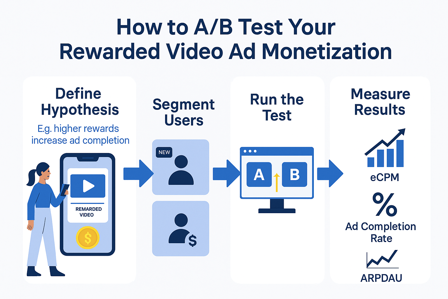 How to A/B Test Your Rewarded Video Ad Monetization