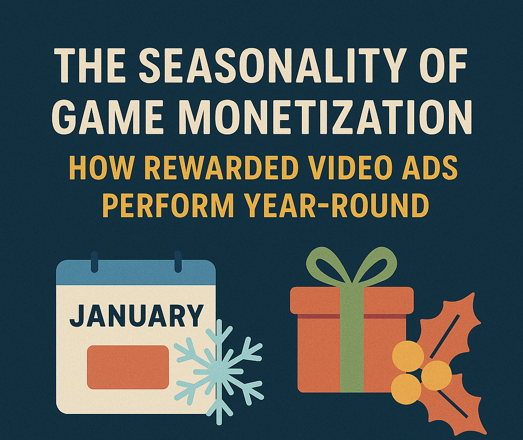 The Seasonality of Game Monetization: Rewarded Video Performance Year-Round