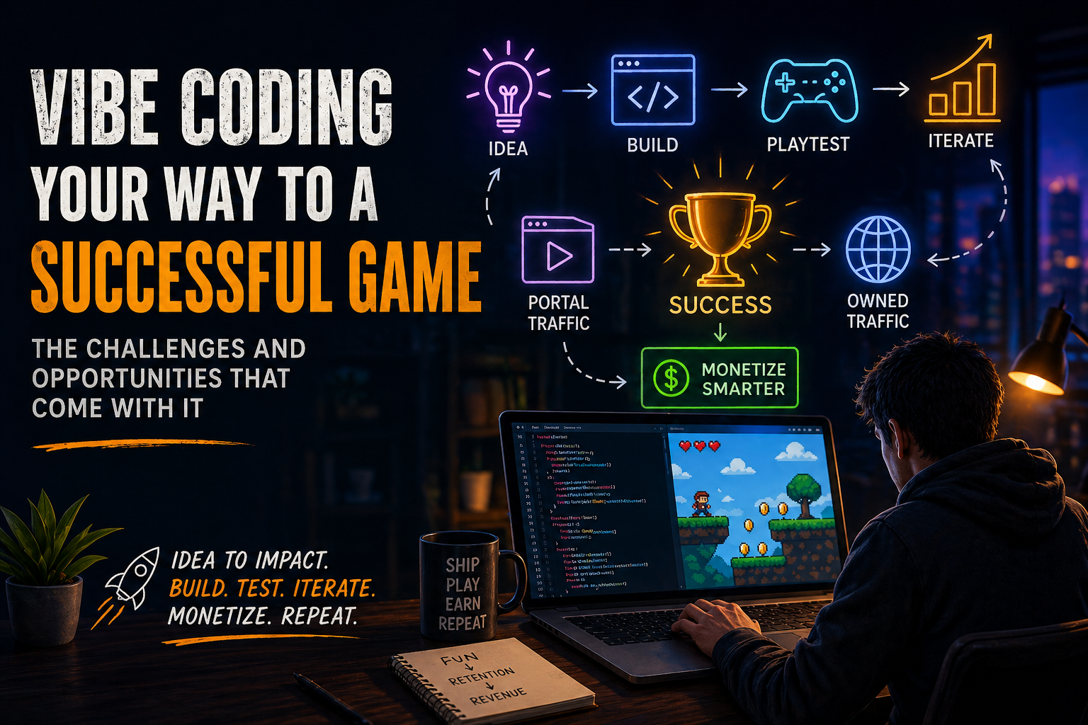 vibe coding your way to game