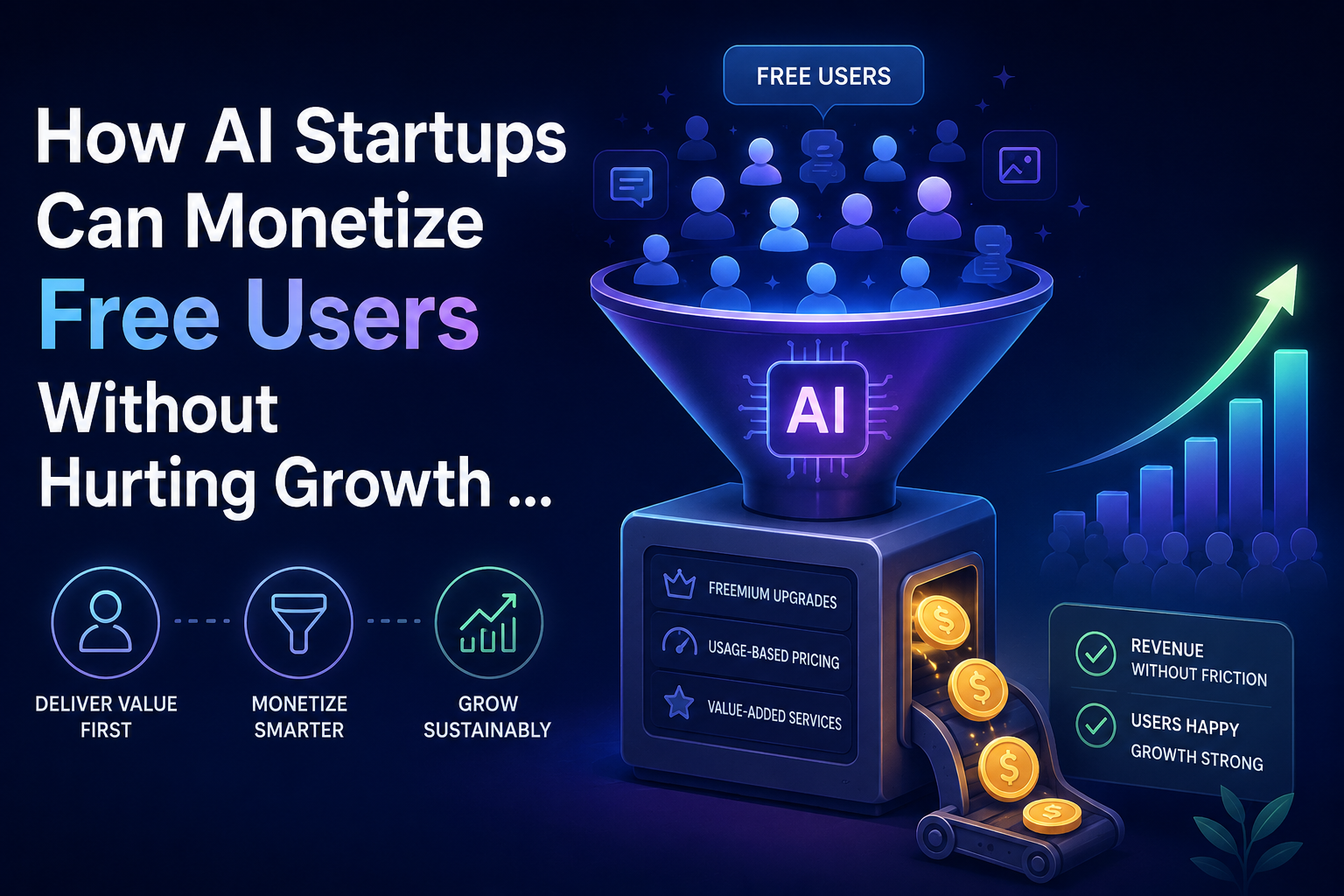 How AI Startups Can Monetize Free Users Without Hurting Growth